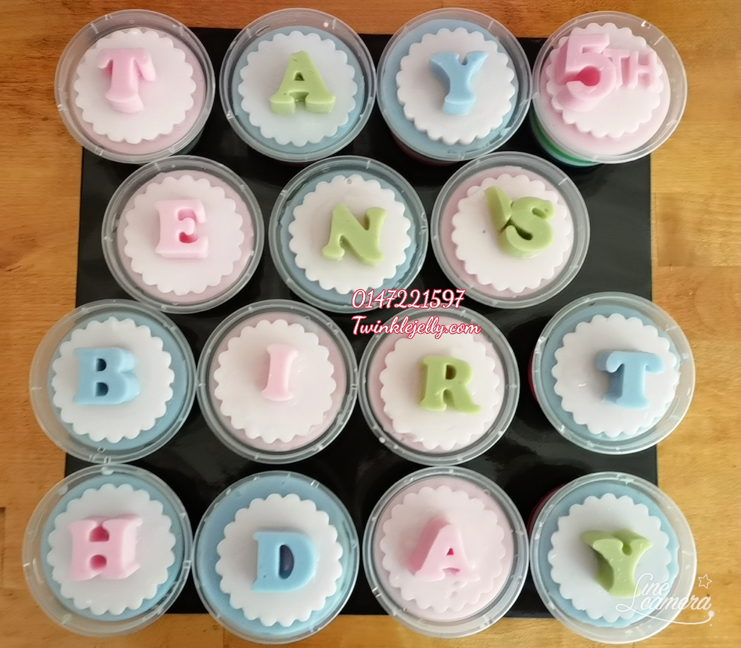 Jelly Cup Cake for party