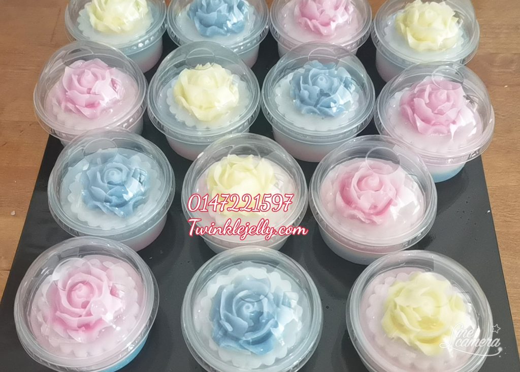 Roses Jelly Cupcake