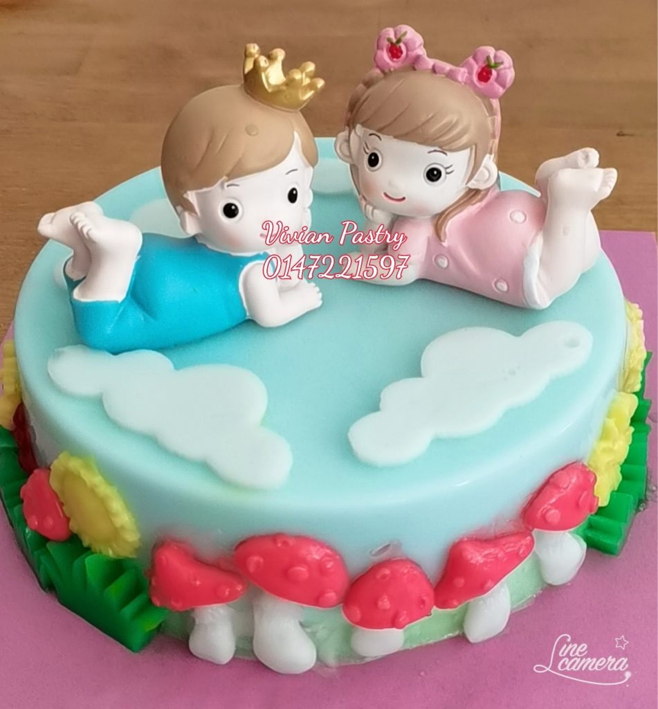Princesses Jelly cake