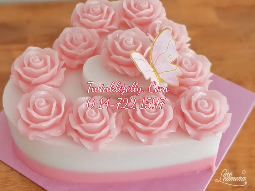 Roses Jelly Cake